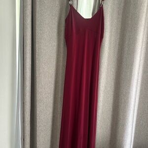 Michael Kors Deep Red Maxi Dress